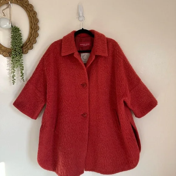 Huma Blanco Perry Mary Jane Blanco Block Heel, Cherry Red, Size 37/US 7 - Picture 9 of 13